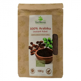 Biomenü bio 100% arabica instant kávé 100g