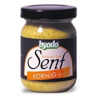 Byodo bio magvas középerős mustár 125ml