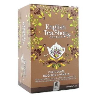 English Tea Shop bio csokoládés & vaníliás rooibos tea 20db