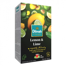 Dilmah fekete tea - citrom, lime 20db