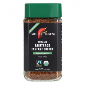 Mount Hagen bio arabica kávé - instant, koffeinmentes 100g