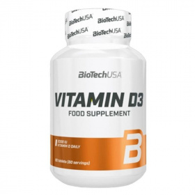 BioTechUsa Vitamin D3 50mcg tabletta 60db