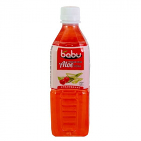 Babu aloe vera ital - eper 500ml
