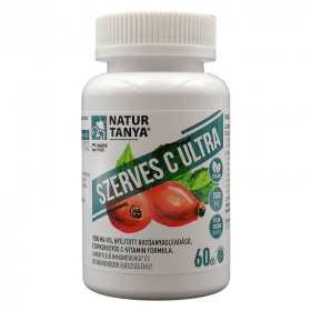 Natur Tanya szerves C ultra C-vitamin 1500mg retard tabletta csipkebogyó kivonattal 60db