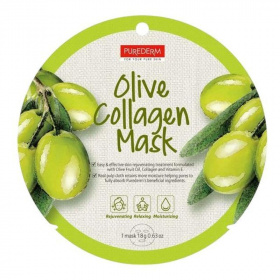 PureDerm olíva fátyolmaszk (20g) 1db