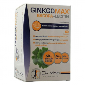 Ginkgomax Bacopa+Lecitin lágykapszula 60db