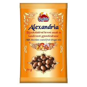 Kalifa tejcsokoládéval bevont gyümölcs drazsé alexandria 70g - kiarusítás