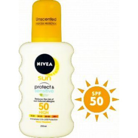Nivea Sun Protect and Sensitive FF50 spray 200ml