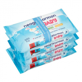 Neogranormon baba nedves törlőkendő (4x55db) 220db