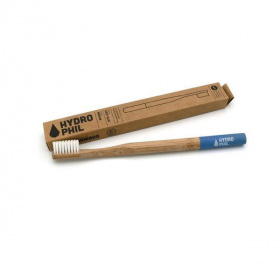 HydroPhil bambusz fogkefe (közepes sörte, felnőtt, világoskék nyél) 1db