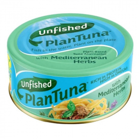 Unifished Plantuna vegán tonhal stílusú készítmény (mediterrán fűszeres lében) 150g