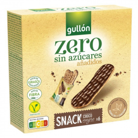 Gullón snack zero étcsokoládés szelet (6 x 25g) 150g