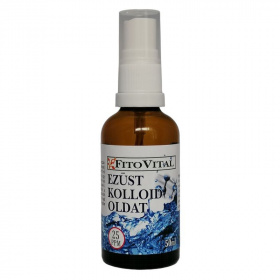 FitoVital 25 PPM szórófejes ezüst kolloid szájspray 50ml