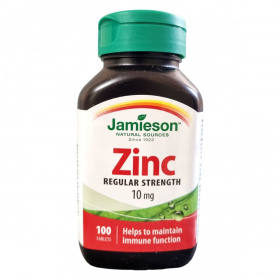 Jamieson Zinc (Cink 10mg) tabletta 100db