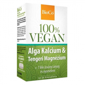 Bioco 100% Vegan alga kalcium & tengeri magnézium + 7 féle ásványi anyag és nyomelem filmtabletta 60db