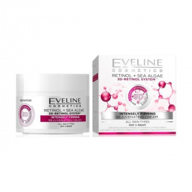 Eveline 3D Retinol intenzív feszesítő bőrfiatalító arckrém minden bőrtípusíra 50ml
