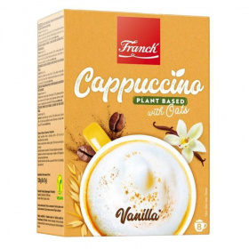 Franck instant cappuccino vegan vanília 120g