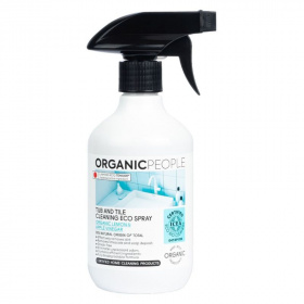 Organic People öko fürdőszoba- és csempetisztító spray (bio citrommal és almaecettel) 500ml