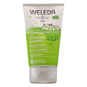 Weleda pezsdítő lime gyermek tusfürdő és sampon 2in1 150ml