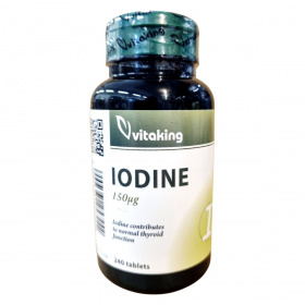 Vitaking Iodine (Jód) 150mcg tabletta 240db