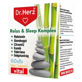 Dr. Herz relax and sleep komplex kapszula 60db