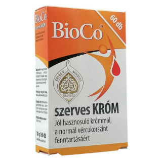 BioCo Szerves Króm tabletta 60db