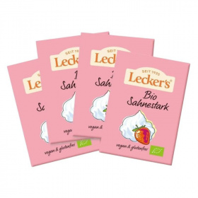 Leckers bio habfixáló szőlőcukorral (4x8g) 4db
