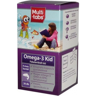 Multi Tabs Omega-3 Kid rágótabletta 30db