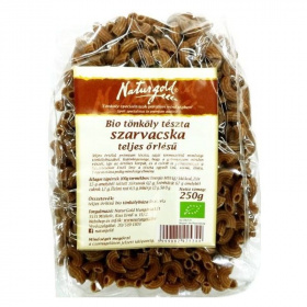Naturgold bio tönköly szarvacska tészta - teljes őrlésű 250g