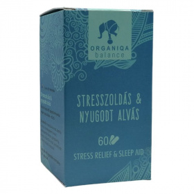 Organiqa Stresszoldás, nyugodt alvás kapszula 60db