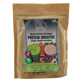 Szafi Free barna rizscsíra-fehérjepor protein smoothie alappor, növényi turmixokhoz 300g