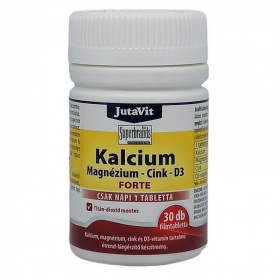 JutaVit Kalcium-magnézium-cink-D3 Forte tabletta 30db