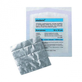 Aluderm mull lap (10x10 cm) 1db - kiarusítás