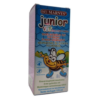 Marnys Junior VIT multivitamin erdei gyümölcs ízű folyékony étrend-kiegészítő 125ml