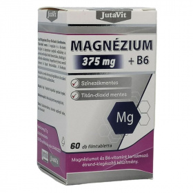 JutaVit Magnézium 375mg +B6 filmtabletta 60db