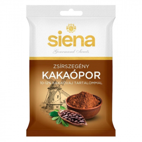 Siena 10-12% zsírszegény kakaópor 75g