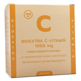 Bioextra C-vitamin 1000 mg retard filmtabletta 100db