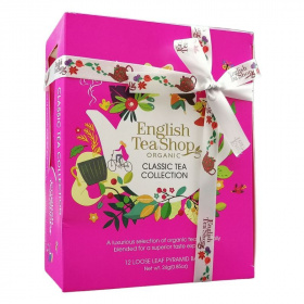 English Tea Shop 20 bio ajándék classic selyempiramis filteres teaválogatás 24g