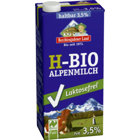 Berchtesgadener Land bio 3,5% laktózmentes tej 1000ml