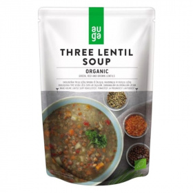 Auga bio vegán organikus 3 féle lencseleves 400g