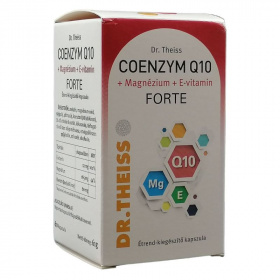 Dr. Theiss Coenzym Q10 + Magnézum + E-vitamin kapszula 60db
