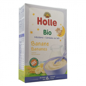 Holle bio banános tejkása 250g