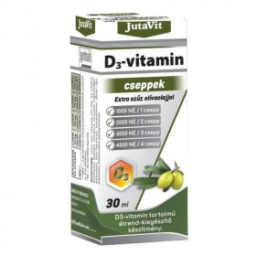 Jutavit D3-vitamin 1000NE (extra szűz olivaolajjal) cseppek 30ml