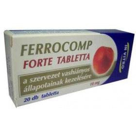 Ferrocomp Forte tabletta 20db