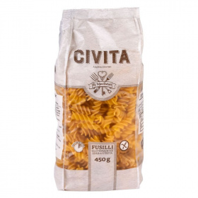 Civita kukorica száraztészta (fusilli) 450g