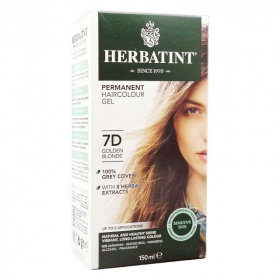 Herbatint 7D arany szőke hajfesték 135ml - kifutó