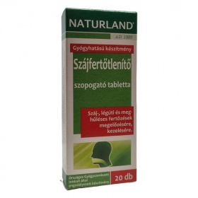 Naturland szájfertőtlenítő tabletta 20db