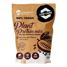Forpro 100% vegan növényi protein mix dupla csokoládé ízű 30g
