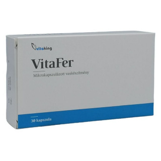 Vitaking VitaFer mikrokapszulázott vaskészítmény kapszula 30db