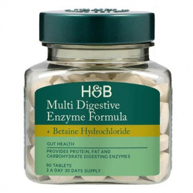 H&B Multi Digestive&Enzim tabletta 90db